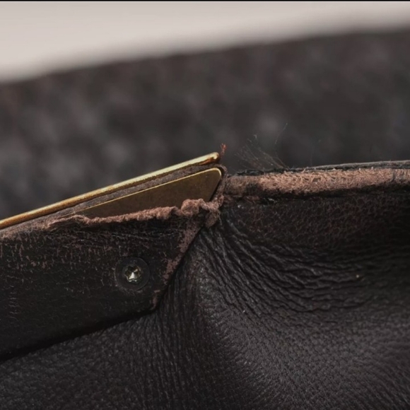 Authentic BOTTEGA VENETA Intrecciato Leather Shoulder Tote Bag Brown - Picture 11 of 15